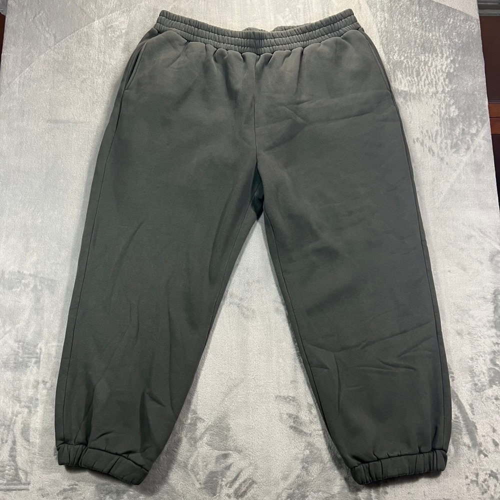 Comfrt Wide Leg Jogger Sweatpants 3XL Gray Fleece Good Days Ahead Soft Comfy